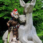 Maja mit Reh kl Maja mit Reh kl